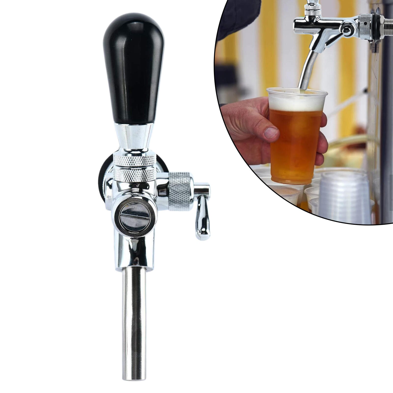 Rvs Bier Kraan Bier Keg Tap Voor Thuis Bar Bier Kegging