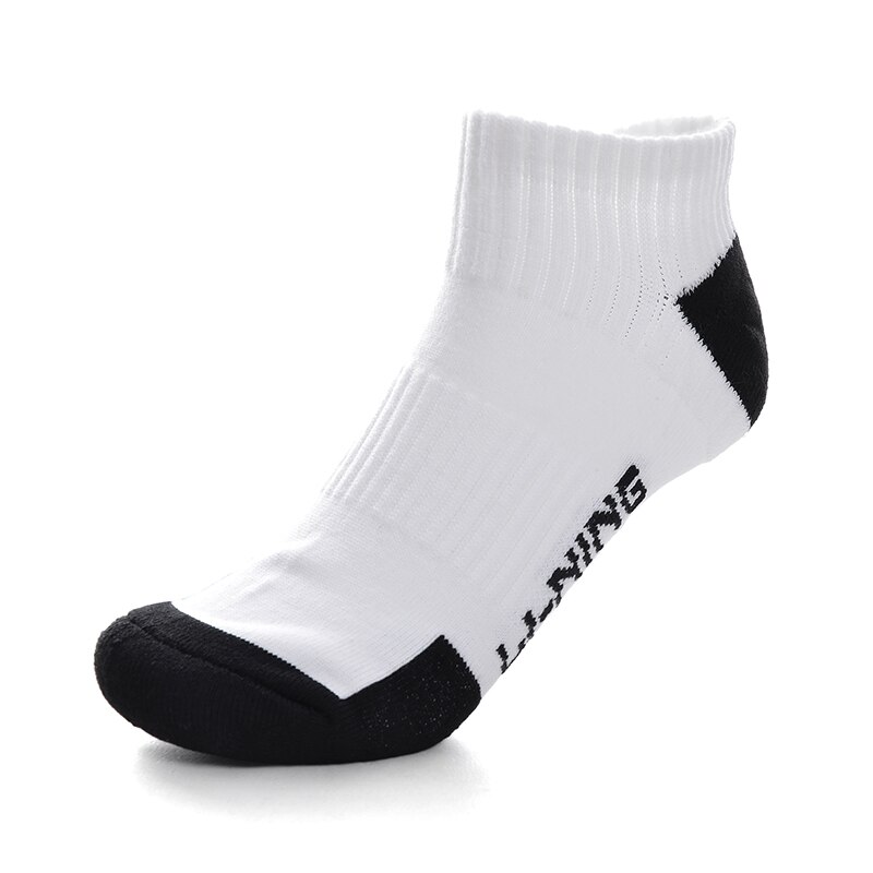 Li-Ning Unisex Training Serie Sport Sokken 24-28 Cm 58.7% Katoen 39.2% Polyester 2.1% Spandex Voering Sport sokken AWSP306 NWM466