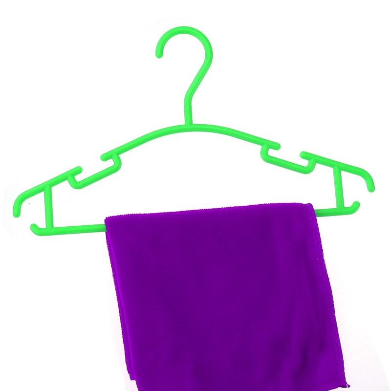 10 stks/partij Kinderen Plastic Hangers Kleding Jas Broek Bar Baby Peuter Hanger Cabide Kleerhanger Haak