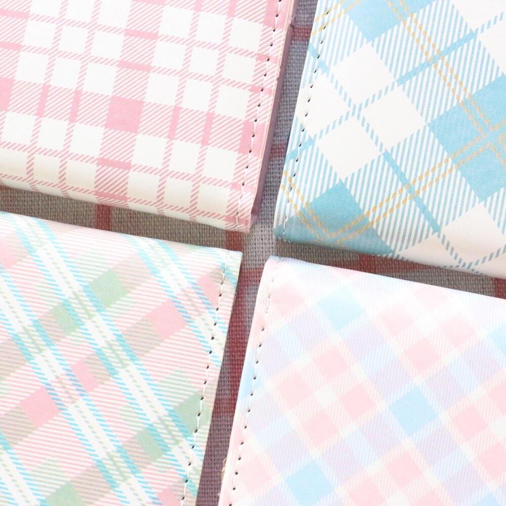 Domikee candy kawaii school student diary daily planner notebook cute hardcover leather agenda planner organizer A6