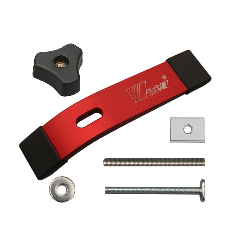 Woodworking T Track Clamping Blocks Platen Router Table Metal Quick Acting Hold Down Clamp Set Woodworking Tool Accessories: Set C