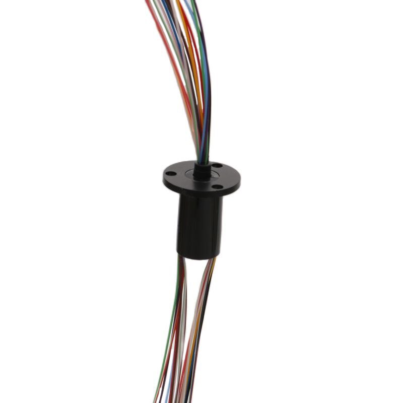 1PC 2/4/6/8/12/18/24/36 Channels Wires Capsule Slip Ring 1-2A Slipring 8.5/12.5/15.5/22mm Mini Rotary Conductiv Joint Connectors: Dia 12.5mm 18ch 2A