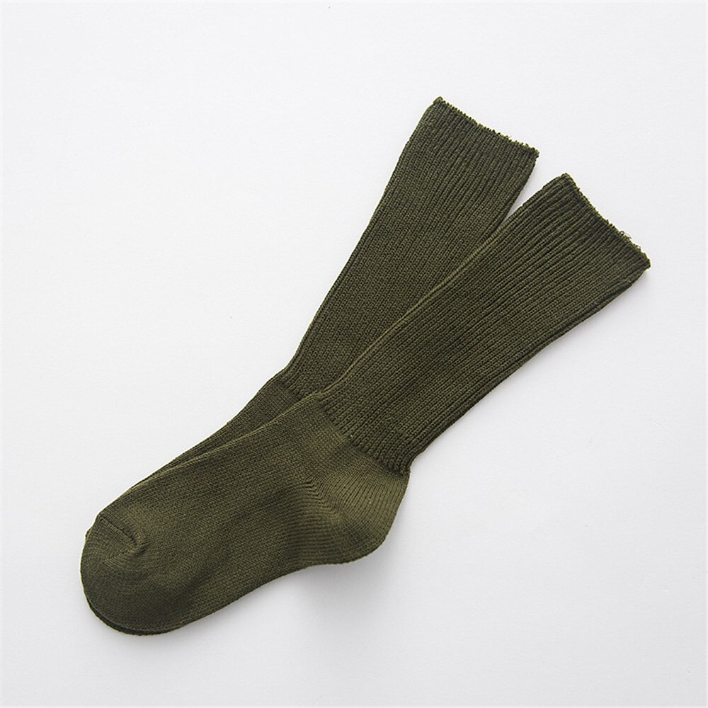 Chaussettes de sport en laine de coton pour femmes et hommes, en mélange de coton, confortables et chaudes, 1 paire,