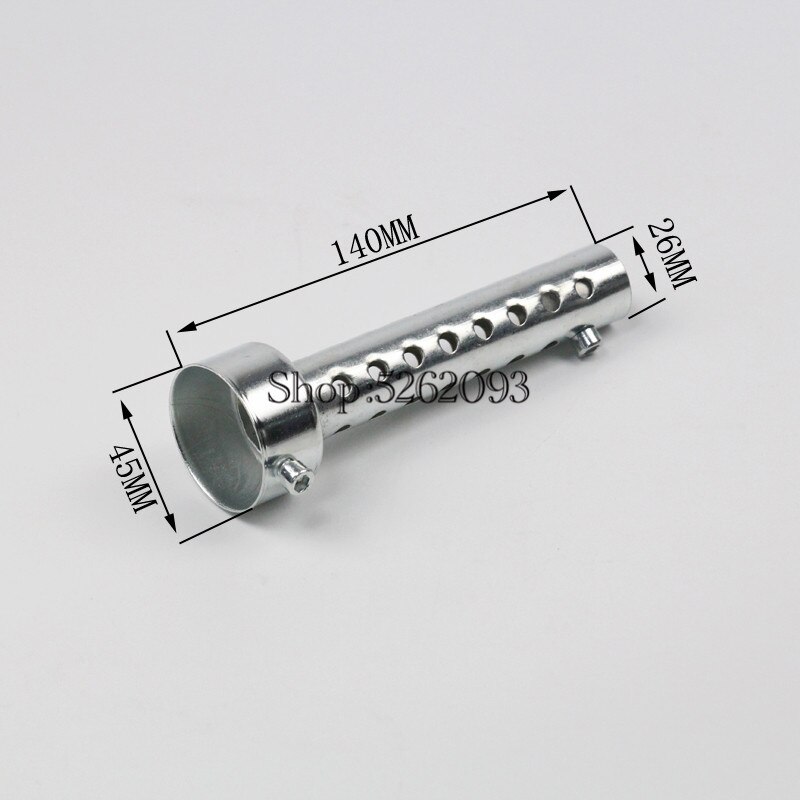 20pcs Universal Motorcycle Exhaust Silencer DB Killer Muffler Baffle Insert Silver Noise Sound Eliminator 35/42/45/48/60MM MF011