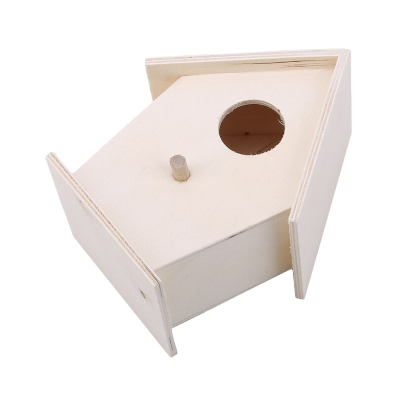 Creatieve Houten Vogelnest Tuin Vogel Huis Massief Houten Diy Muur Gemonteerde Kleine Vogelnest Huis Balkon Decoratie