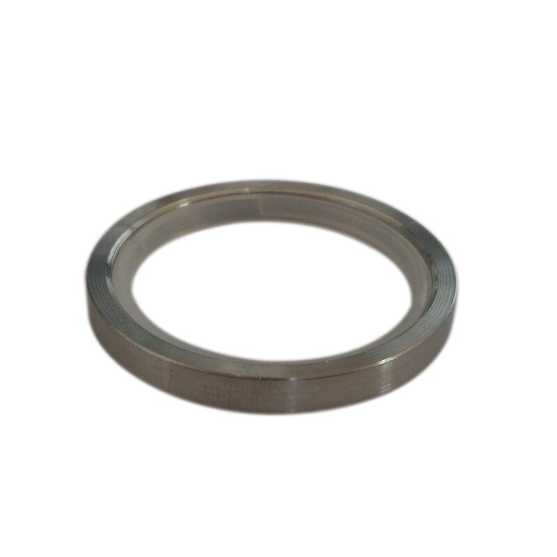 50 Stücke D35mm Edelstahl Ringe mit schiebe einsatz und faltung, Gardinenstange Ringe für Fenster Dekoration