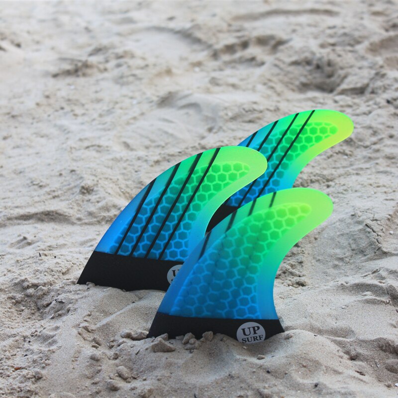 Tabla de surfe fcs  g5 surfe finnene surfebrett surfe finnene glassfiber surfebrett finner fcs 1 m størrelse thruster finne