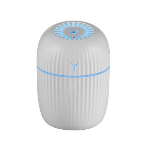 Q8 – diffuseur d'huile essentielle à brume Fine, avec humidificateur d'air, ultrasonique muet, 200ml: WHITE