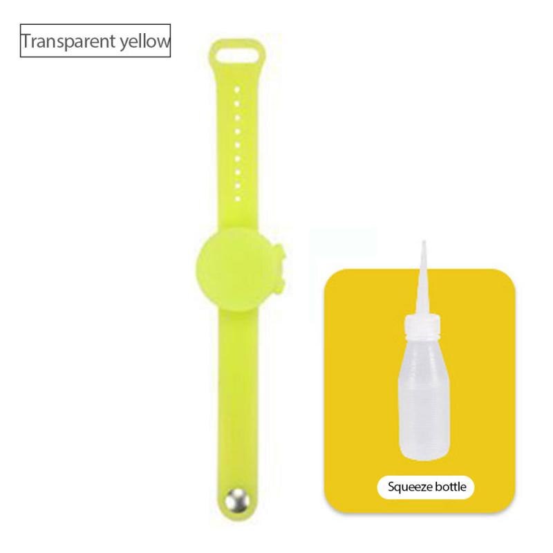 Silikon Desinfektionsmittel Armband Armband Tragbare Desinfektionsmittelspender Lotion Sonnencreme Mückenschutz Seife Spender: 08