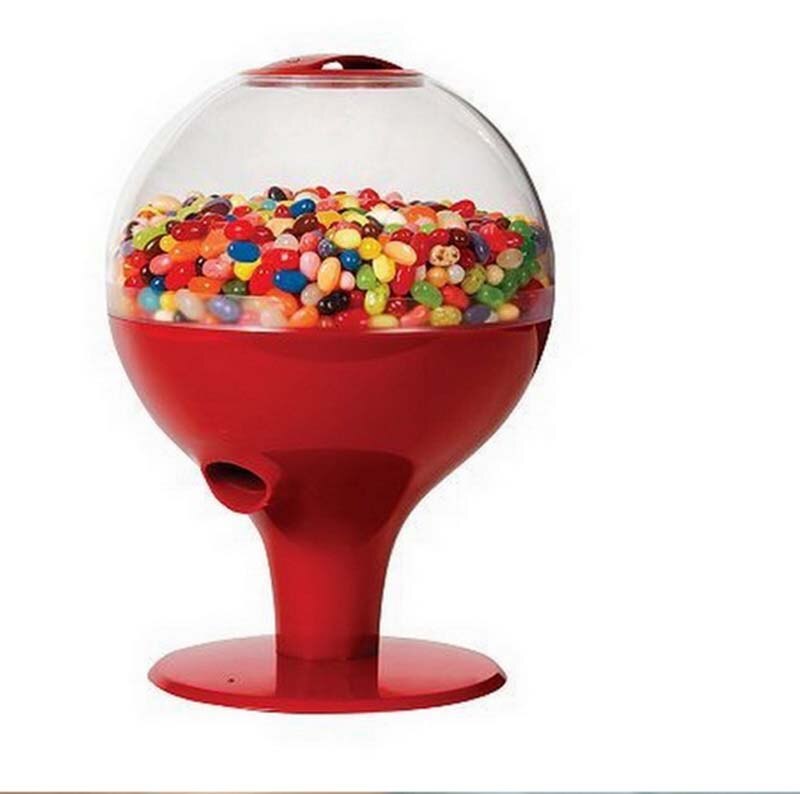 Bryllup slik dispenser automatisk sensor plast vintage gumball maskine mini tyggegummi slik maskine