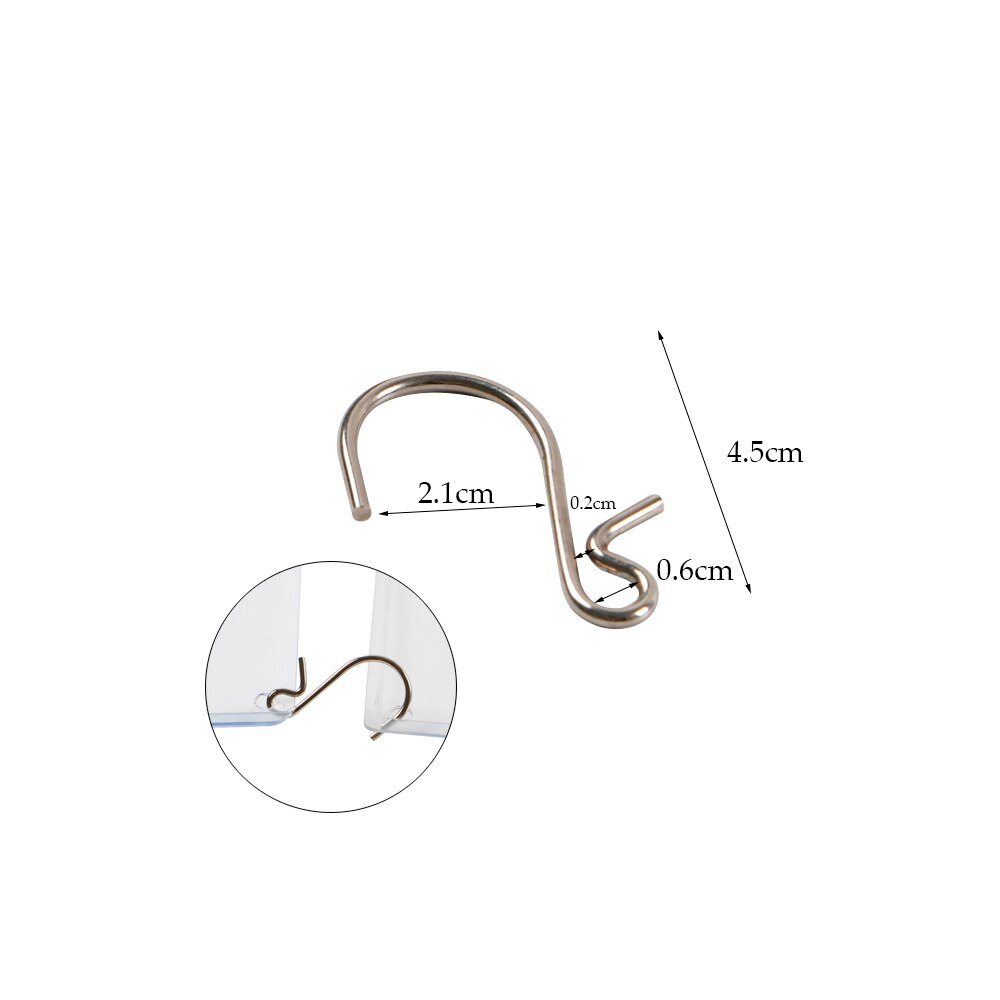 Decke Rabatt Paiting Haken Spurlose Kleine Weiß Stock Saug Haner Banner Hängen Selbst Klebe Poster Haken:  Metall Haken