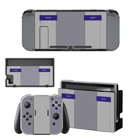 Cubierta de etiqueta de piel limitada para la etiqueta de vinilo de NintendoSwitch Compatible con la consola y los controladores de Nintend Switch NS: YSNS0015