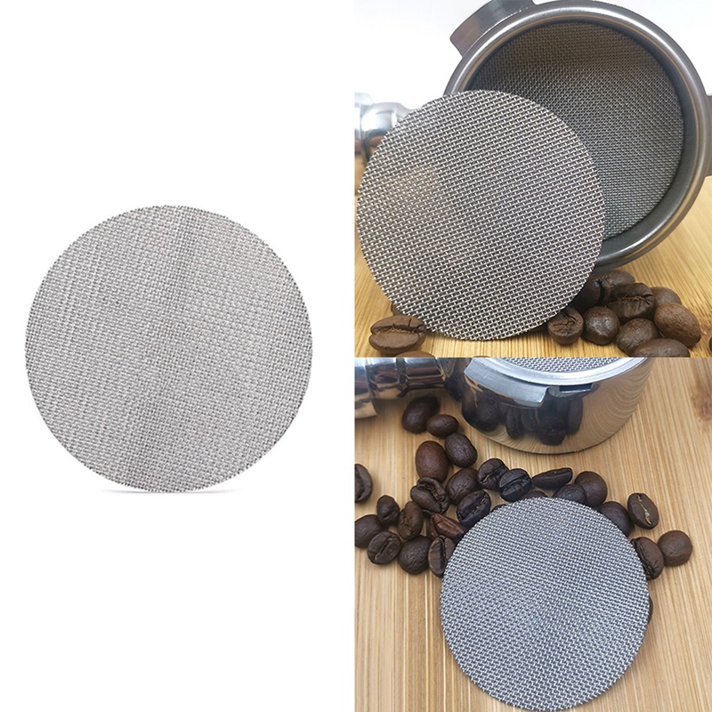 Puck Screen/Espresso Portafilter Lower Shower Screen/Contact Screen - Stainless Steel