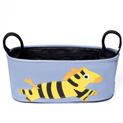 Baby trolley tas cartoon kinderwagen polyester hangende opbergtas multifunctionele organizer stoelzak reistas kinderwagen accessoire: D