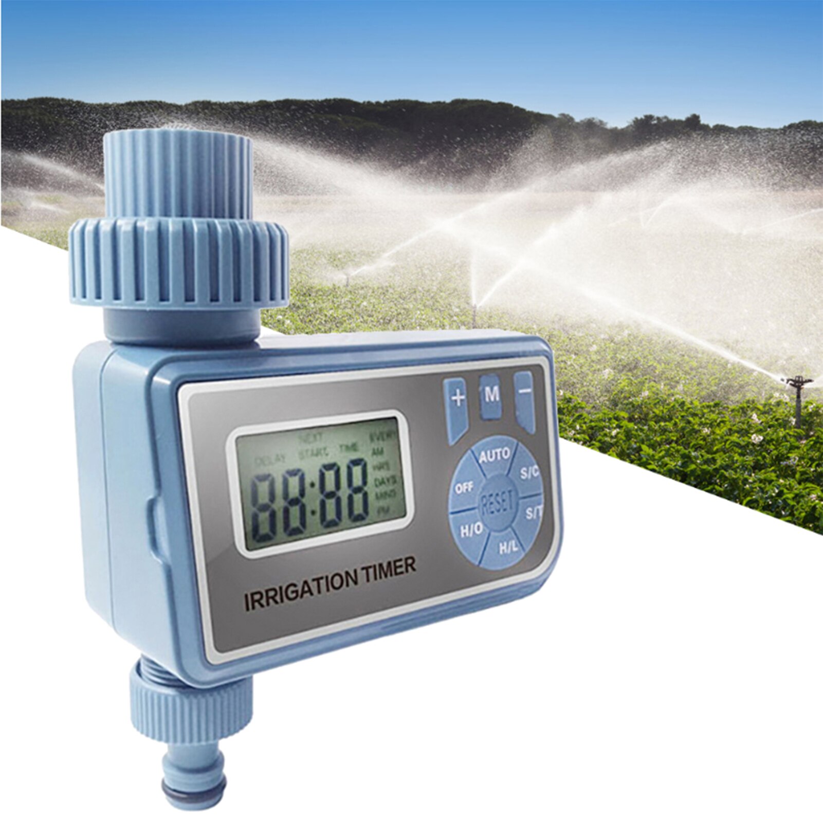 Watering Timer Programmable Garden Irrigation Timer Waterproof Water Sprinkler Automatic Watering System Irrigation Controller