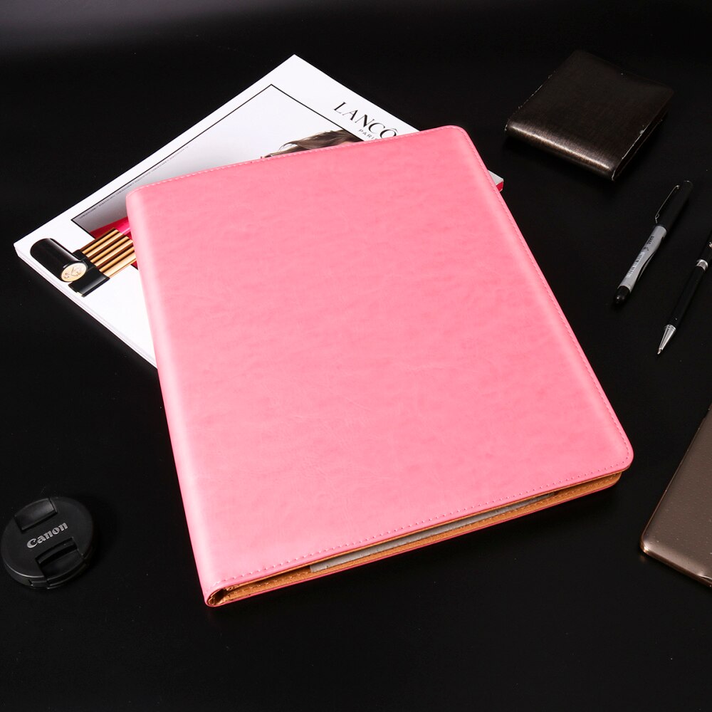 A4 Multifunction PU Loose-leaf Office Files Folder with Calculator and Inside Storage Pocket for Files Organization )