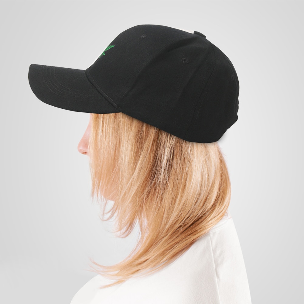 Coreano Casual Cappelli di Baseball Delle Donne Degli Uomini di Foglia D'acero Ricamato Corsa Esterna di Sport Hip Hop di Strada di Snapback della Protezione Del Sole