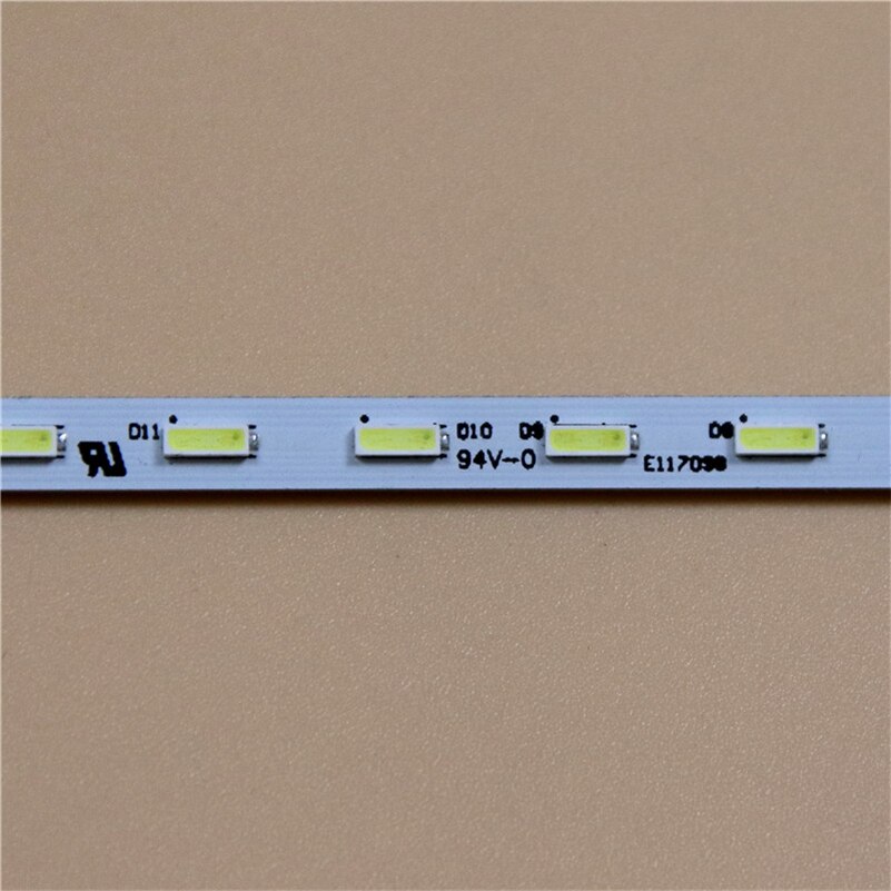 623mm LED Array Light Bar For SAKAISIO 7T-50IP711 7T-50IP721 LED Backlight Strip Matrix Kit LED Lamp Lens Bands V500HJ1-ME1