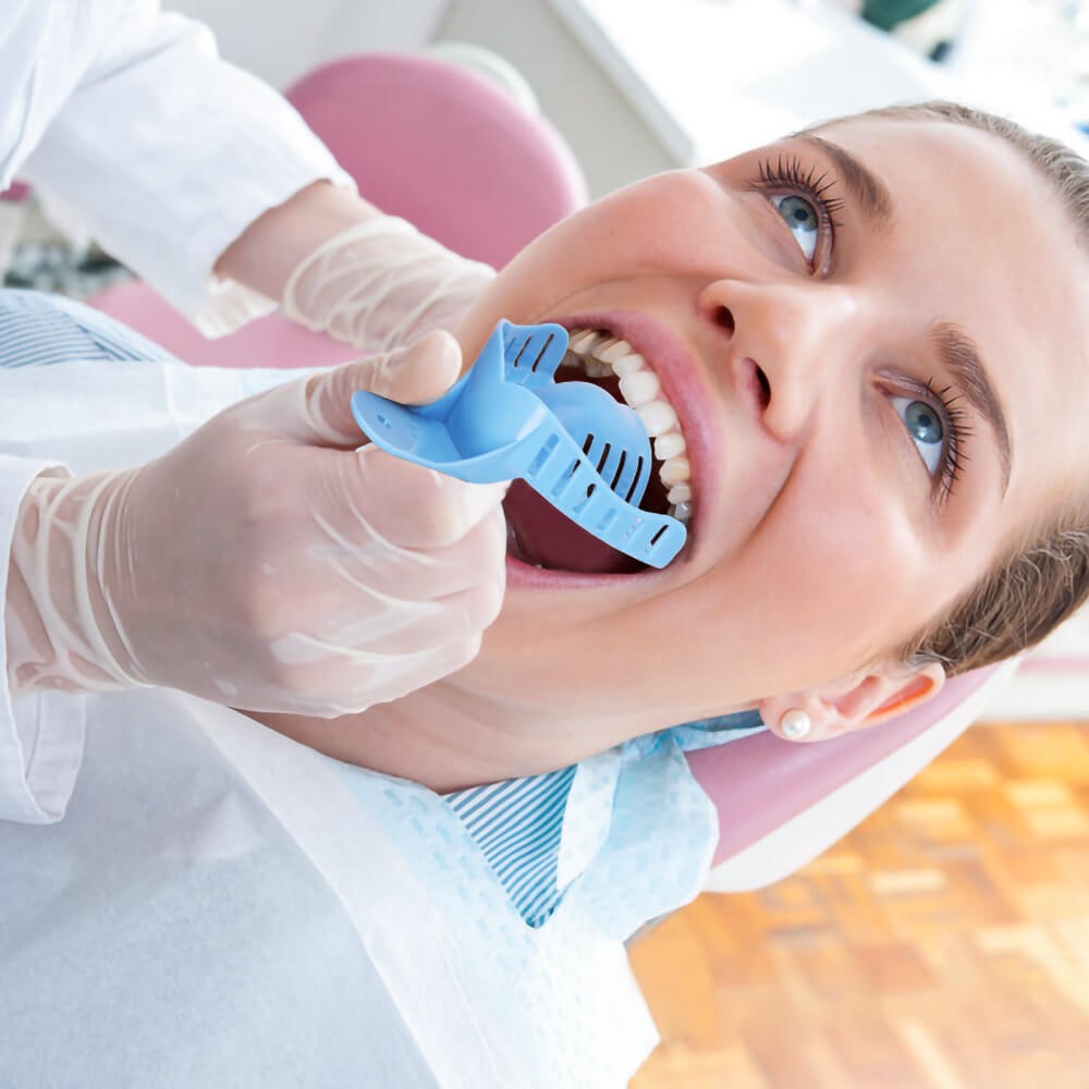 10 unids/set bandeja de plástico Dental sin malla herramientas de dentista Material de laboratorio de odontología soporte para dientes