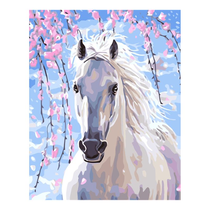 Shukqueen Paint By Number Kit - Dipinto A Olio Su Tela 40x50 Cm - Leisurely Villas - Per Adulti Principianti