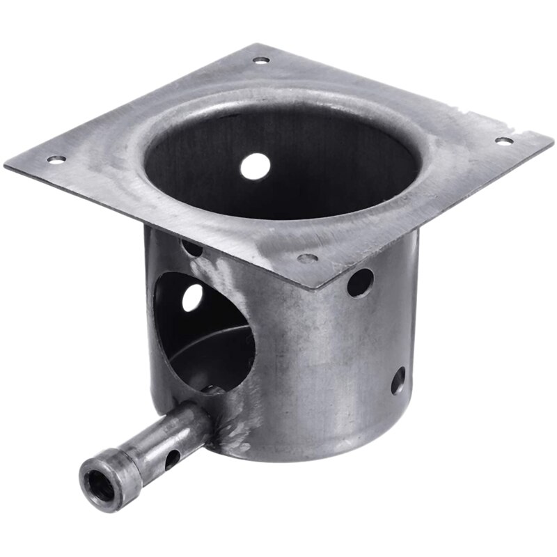 BBQ Grill Pot Upgrade Accessories Grill Oven Spare Parts Combustion Box for Pit Boss Traeger Grills, Etc.Compatible: Default Title