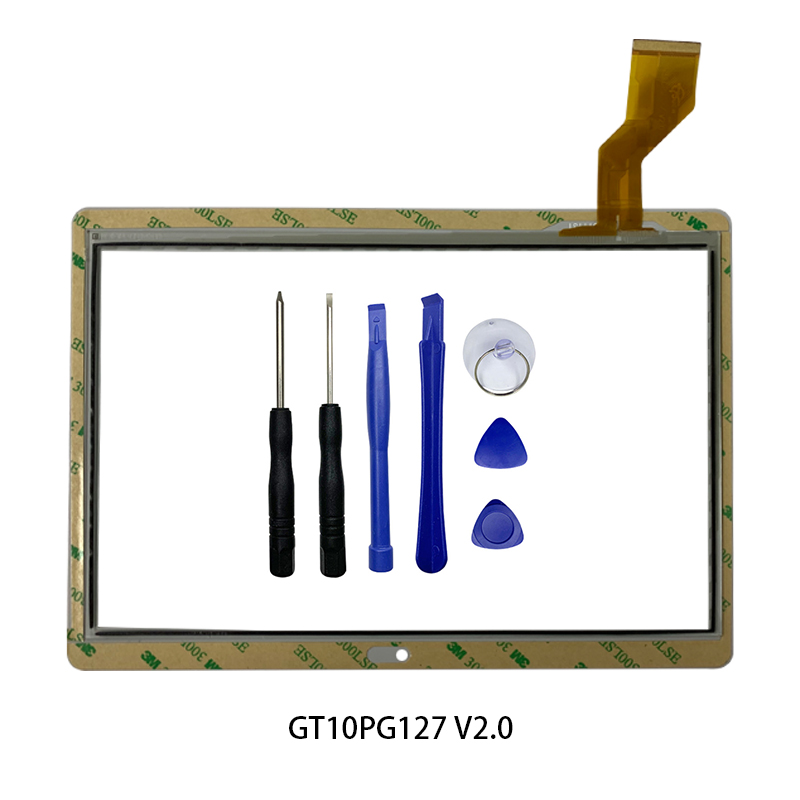 100% A + Wit Of Zwart 10.1 ''Inch Tablet Digitizer Glas GT10PG127 V2.0 Tablet Touch Screen Panel