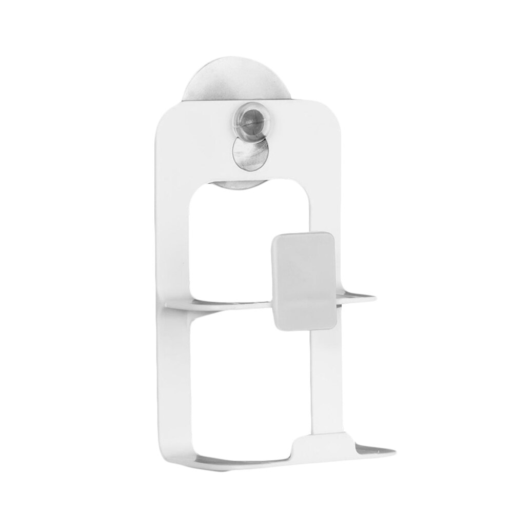 1PCS Kitchen Sink Soap Rack Drainer Rack Sink Drain Rack Kitchen Suction Cup Sponge Storage Holder Accessories Storage tools: white