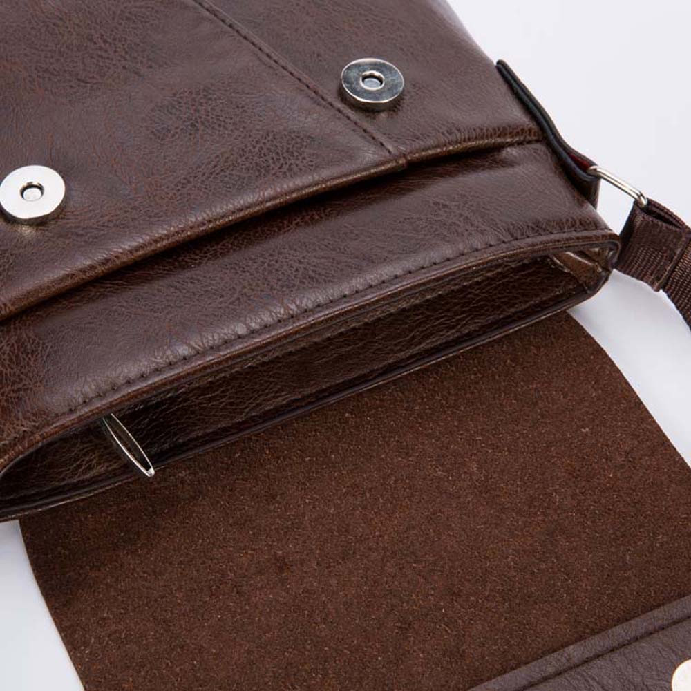 MAIOUMY Men Business Solid Flap Pocket Handbag Shoulder Bag Tote Flap Bag Chest Bag Bolsa Masculina #90919