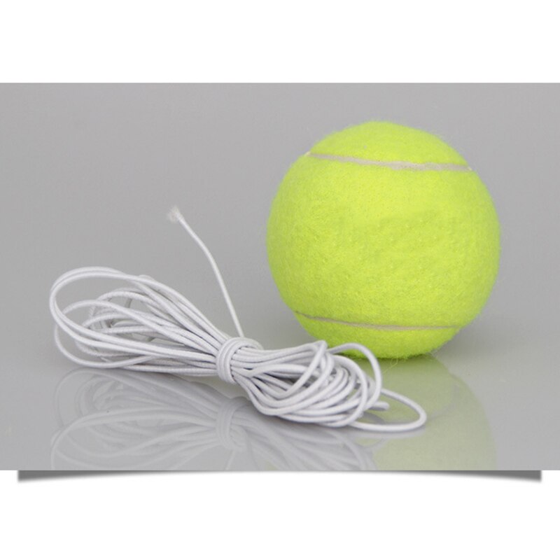 Entrenador de tenis para practicar pelota de tenis, herramienta de rebote de entrenamiento de autoestudio individual con cuerda elástica, novedad