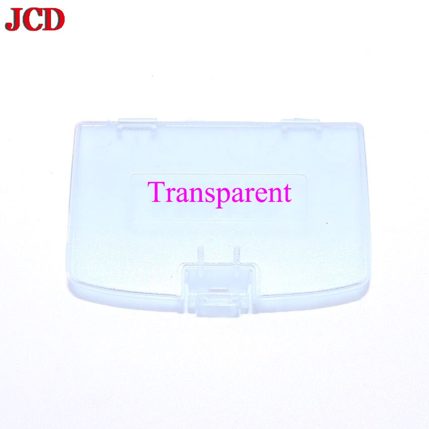 JCD 1PCS For Nintendo GameBoy Game Boy Color GBC Battery Cover Lid Door: Transparent