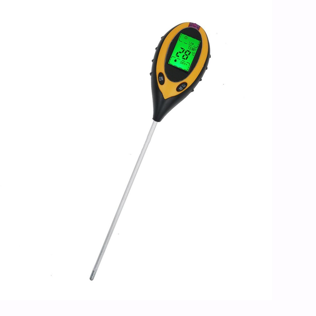 Portable Crops Measure Earth PH Four In One Soil Tester Temperature Soil Measuring Instrument