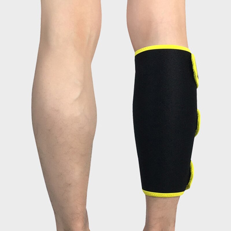 2 pz Regolabile in neoprene Pressione protettore stinco guardia gamba Manica Ciclismo MTB Calcio di Compressione Vitello Supporto Sicurezza e prevenzione nello sport