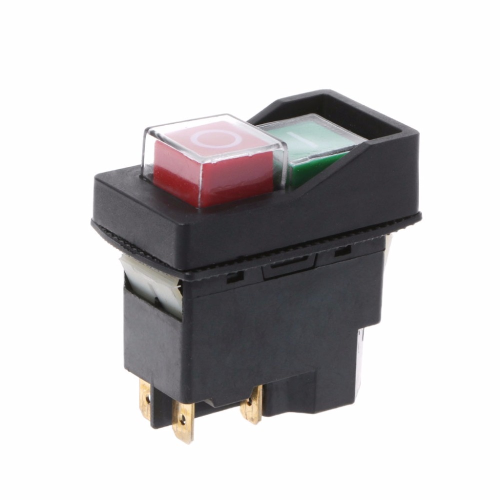 Kld -28a vattentät magnetisk brytare explosionssäkra tryckknappsbrytare 220v 18a ip55