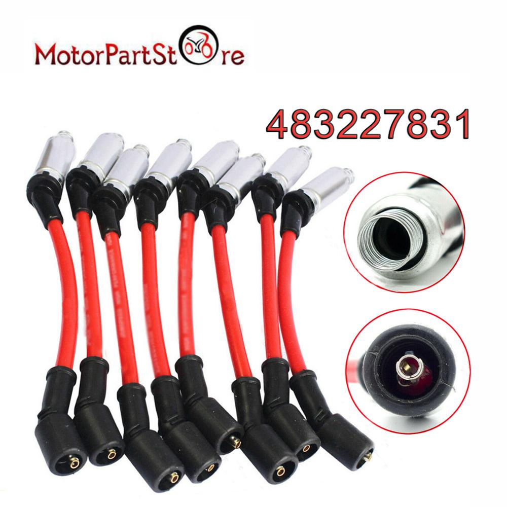 DEMULAX Bougiekabel for marine, ontstekingskabel 8-8816-1 ZF478V Auto