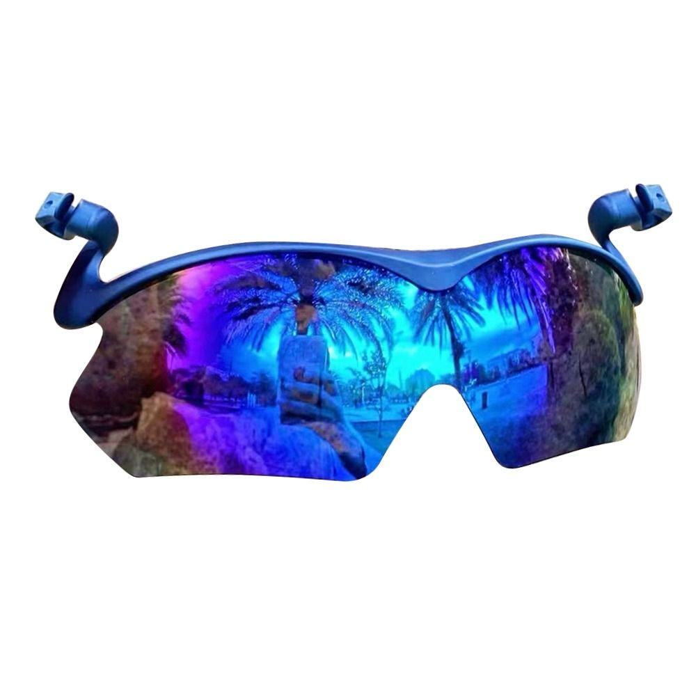 Adjustable Clip Cap Sports Sunglasses Flip-Up Cover UV Protection Polarized Sunglasses Clip On Hat Cycling Goggles: Red