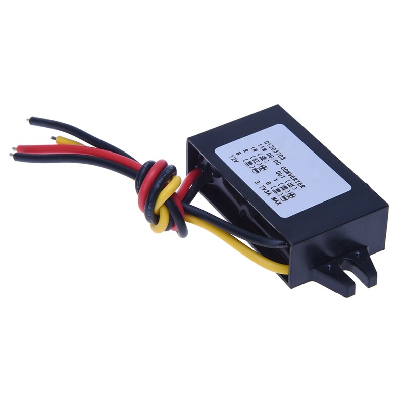 Waterproof 12V to 3.7V 3A 11W Car Power DC Buck Converter step down for RV DCCON-C3.7