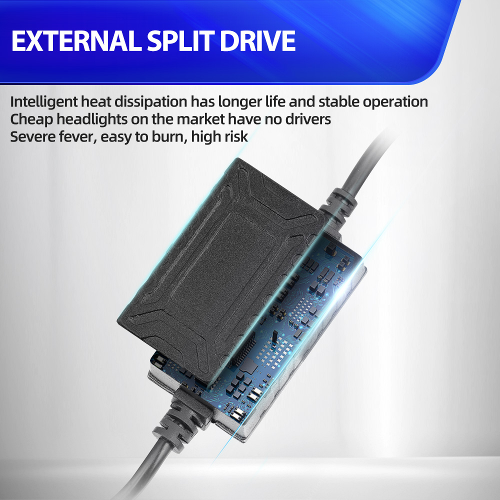 45000LM Canbus H4 LED Headlight Bulbs 300W Super Bright Projector Lens 6000K White External Drive Car Lights 12V 24V Front Lamps