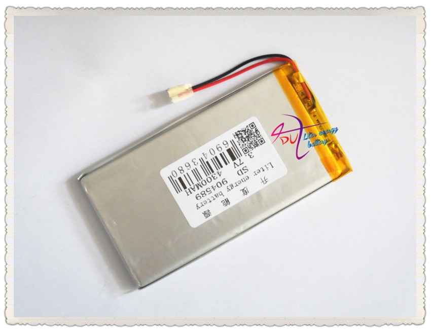 Supply of 904589 4300mah high-capacity polymer lithium battery 4.5AH lithium polymer lithium battery 3.7v