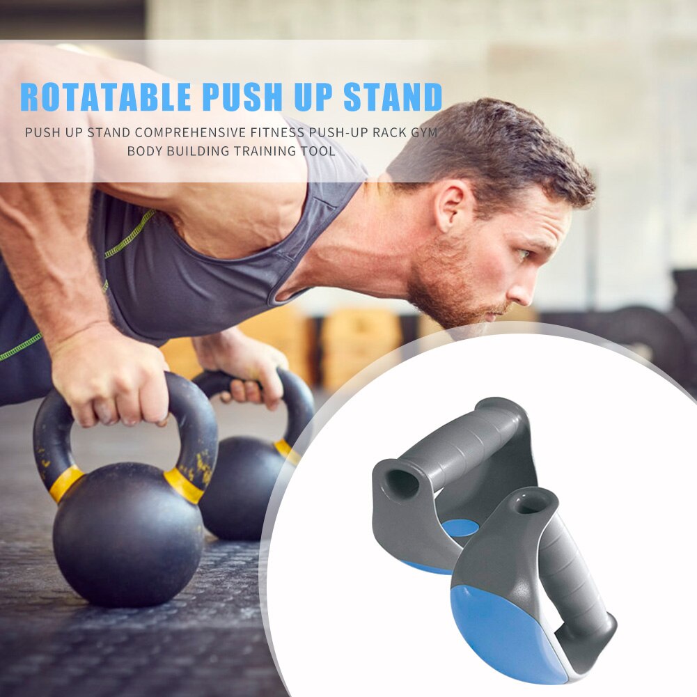 Push Up Stand Uitgebreide Draaibare Fitness Oefening Push-Up Rack Gym Thuis Body Building Training Apparatuur Tool