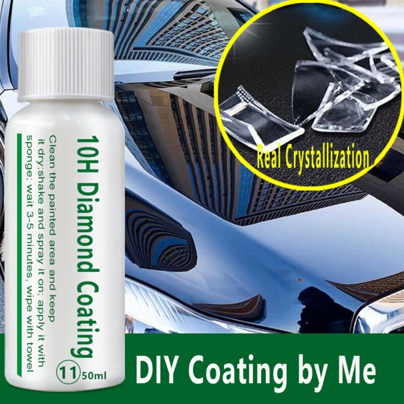10H Diamond Coating Hydrophobic Glass Coating Ceramic Automotive Coating Car Kit Diamond Hydrophobic Glass Coating Polish