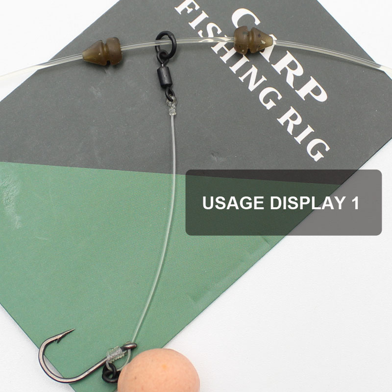 30PCS Carp Tackle Box Chod Beads Helicopter Rigs Beads for Carp Rig Chod Rig Safety System Carp Fishing Tackle Accessories Set