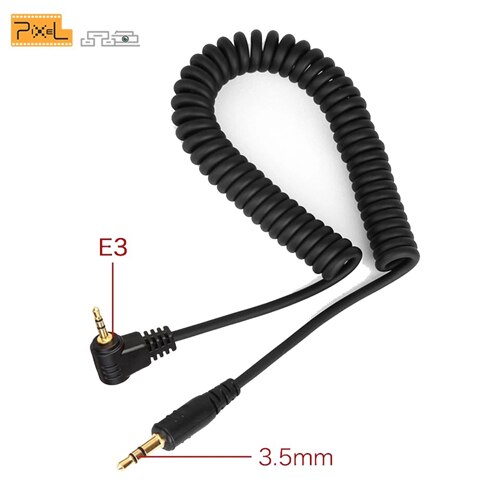 Pixel J3.5-30 Disparador remoto Control conexión DCO DC2 N3 E3 Cable para Caon de la Cámara de Nikon TW-283 T3 T8 F-508 Opas BG-100: J3.5-30-E3