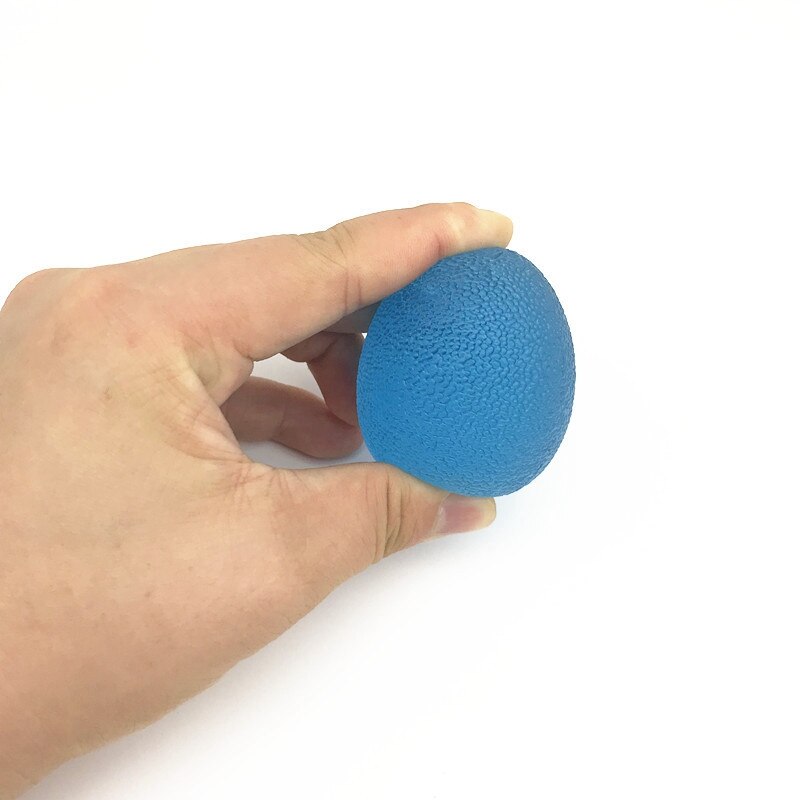 3 stk afspændingsbold håndstressbolde træningspresse æg-form hånd finger og greb styrkende terapibold