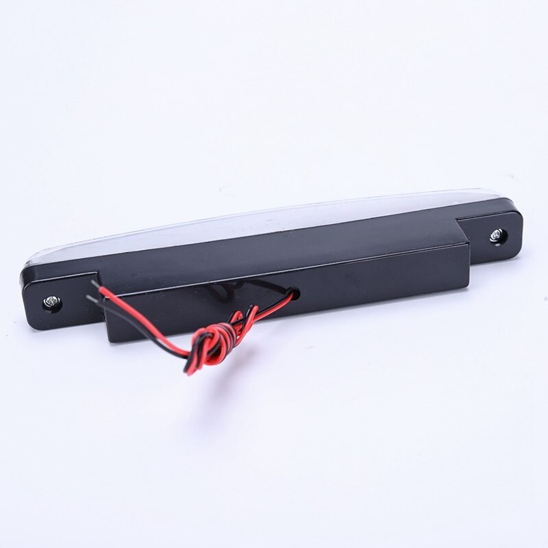 Luz de circulación diurna antiniebla para faros delanteros, luz de conducción diurna blanca de 8led para coche con luces de advertencia de navegación automática, estilo de coche