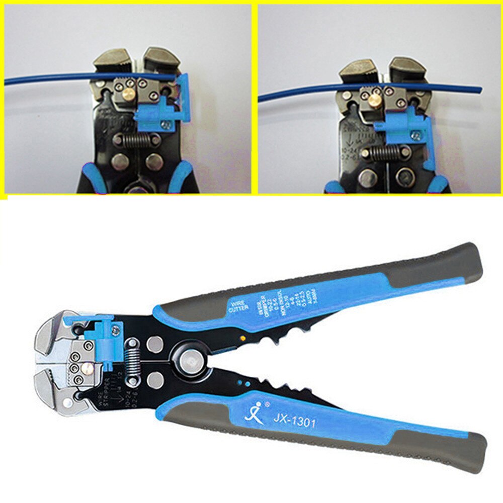 HS-D1 Crimper Cable Cutter Automatic Wire Stripper Multifunctional Stripping Tools Crimping Pliers Terminal 0.2-6.0mm Cutter CD