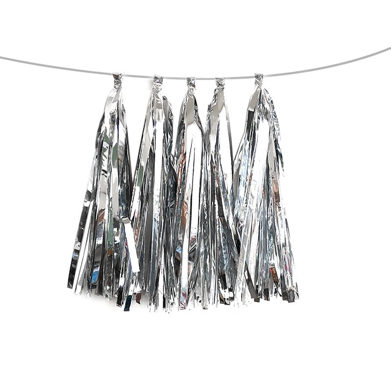 1Set Mixed DIY Tissue Paper Tassel Garland for Wedding Kids Unicorn Birthday Party Decorations Baby Shower Favors Supplies