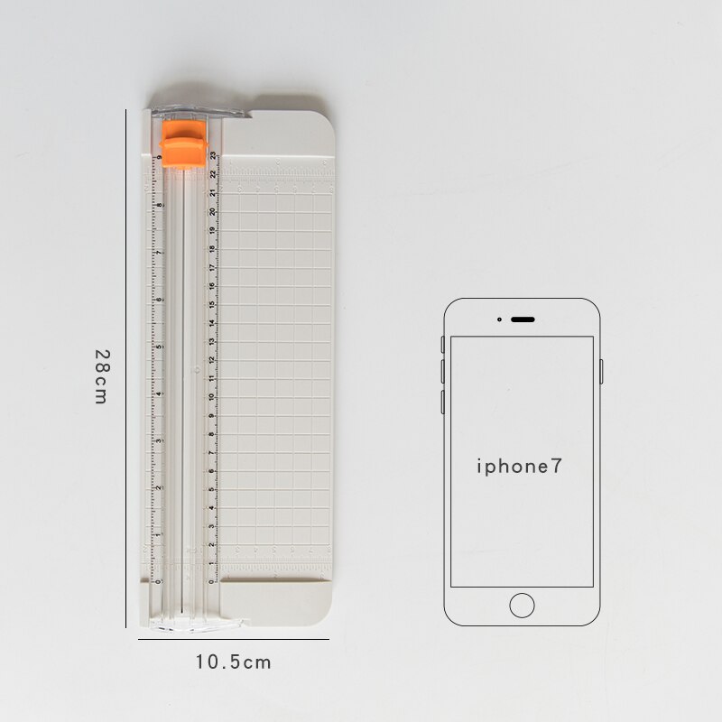 Mini Paper Cutting Machine Paper Cutter Photo Trimmer Crafts Photo Scrapbook Blades DIY Office Home Stationery: C