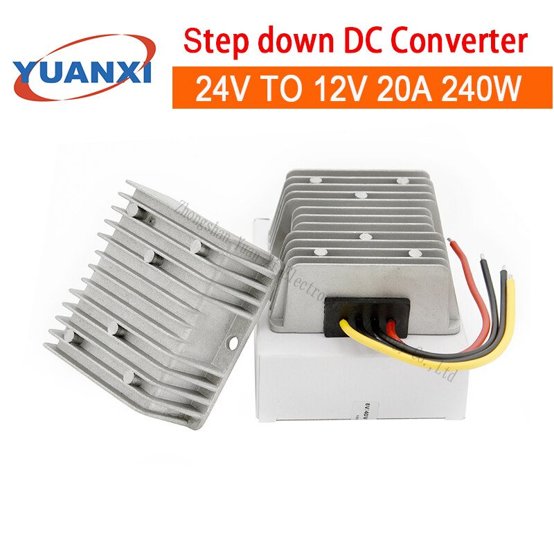240W Step Down Dc Converter 24V Naar 12V 20A 240W Dc Dc Converter