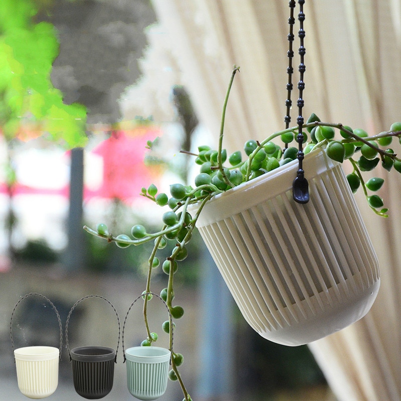 Plastic Resin European-style Engraved Distressed Outdoor Planting Pot Gallon Pot Nursery Pot Plastic Pots for Seedlings