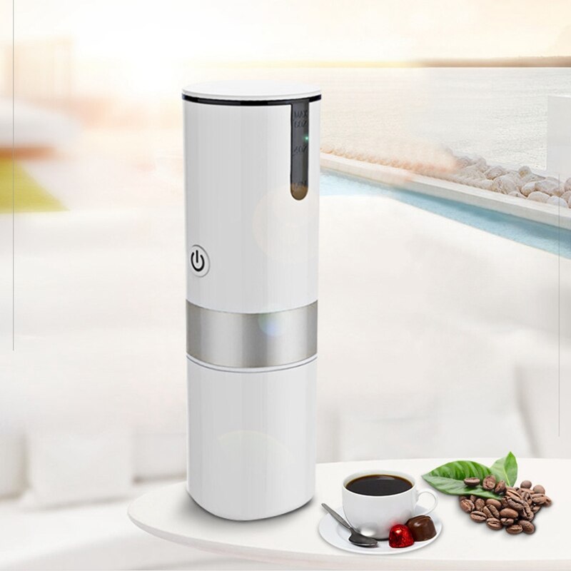 Outdoor Car Kcup Capsule Coffee Grinder Portable Electric Coffee Milling Coffee Bean Grinding Stainless Steel Cup